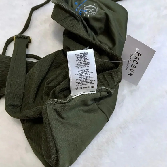 Blue Life NWT Hi Neck Swim Top Women M - Picture 10 of 11